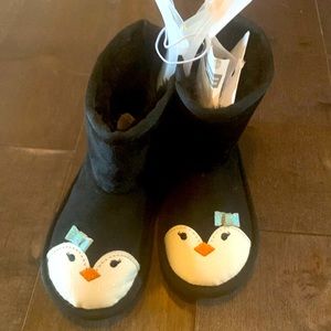 Toddler Size 8 Penguin Winter Boots